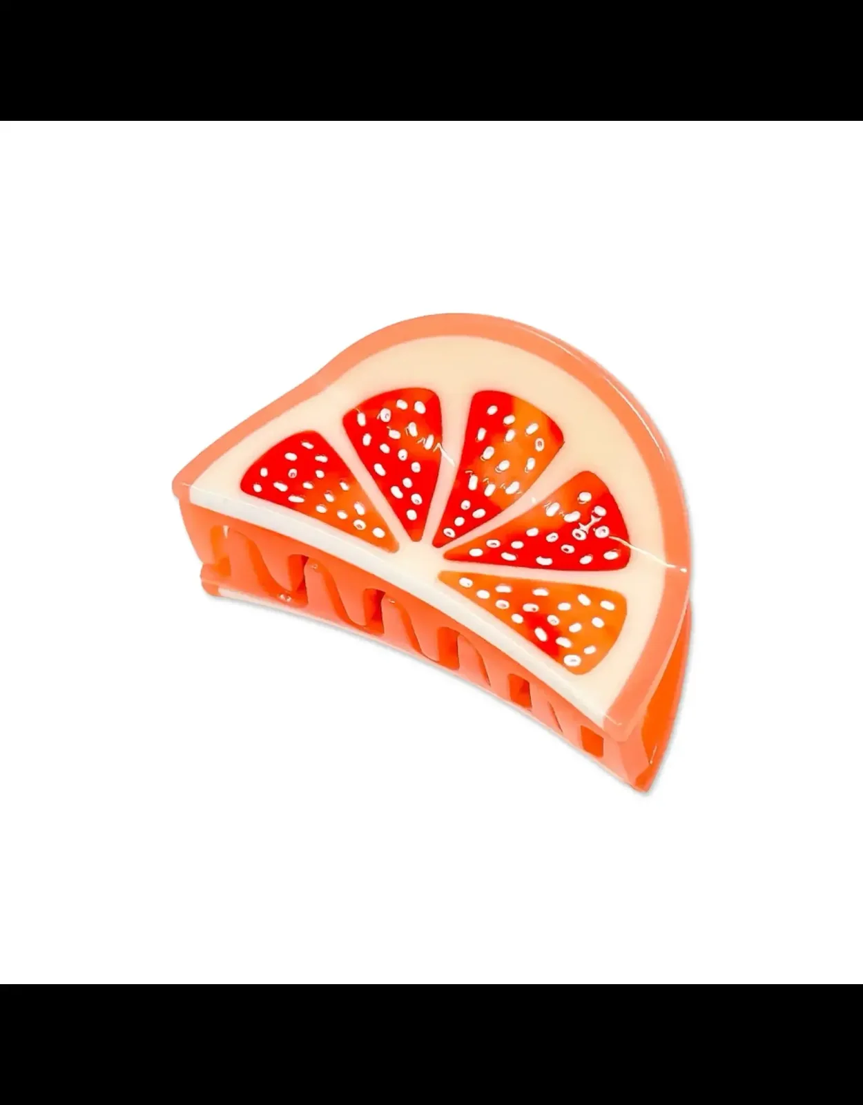 Mini Grapefruit Hair Claw