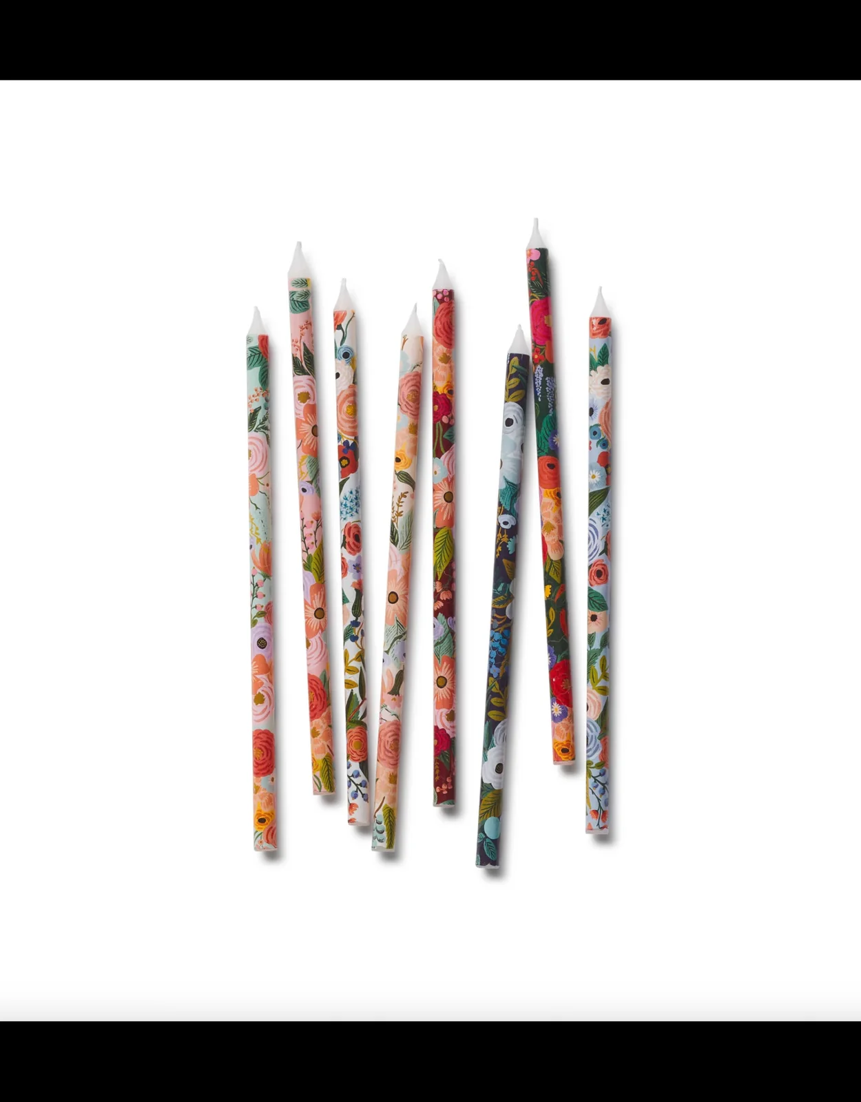Garden Party Birthday Candles
