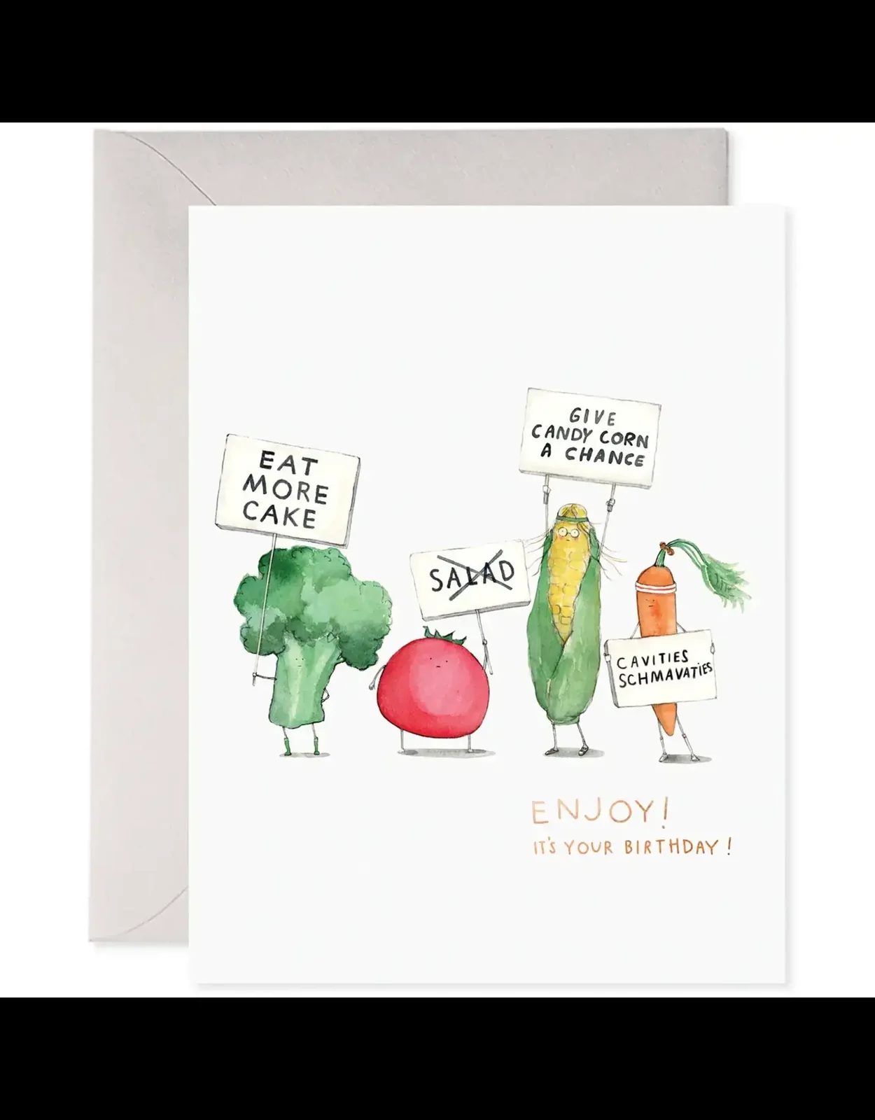 Veggie Strike Card