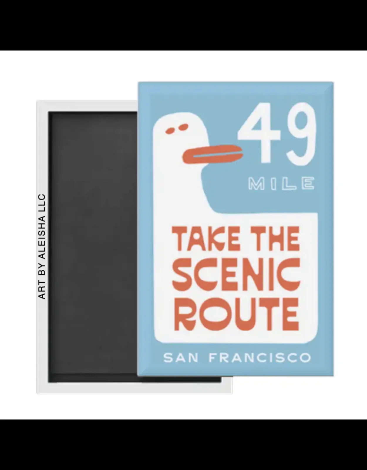 Take the Scenic Route Magnet